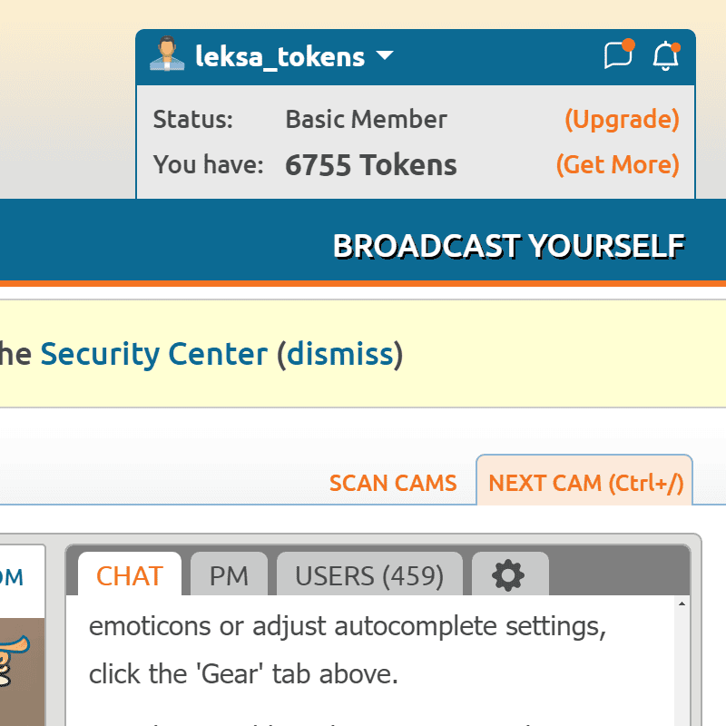 Покупка токенов Chaturbate дешево и безопасно